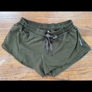 Lululemon running short short. Size 8.